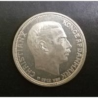 2 кроны 1912 г. Смена монарха полировальный штемпель из первых партий