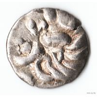 Самаркандский Согд Обол Лучник IV в Н.Э. Ag