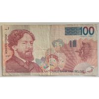 Бельгия 100 франков 1995 - 2001 гг.