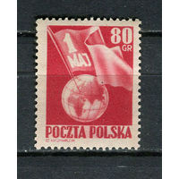Польша - 1953 - День труда 80Gr - (есть помятость) - [Mi.798] - 1 марка. MNH.  (Лот 44HR)-TG3P4