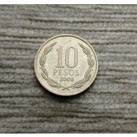 Werty71 Чили 10 песо 2008
