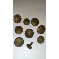 Лот пуговиц