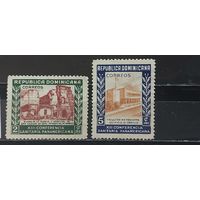 РАСПРОДАЖА. ДОМИНИКАНСКАЯ РЕСПУБЛИКА 1950г. Полная серия. Гаш.