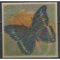 Бутан. Фотомарка. Бабочка-рыбка. 1978г. 1 марка.