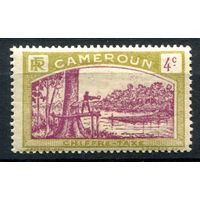 Французские колонии - Камерун - 1925/27г. - ландшафты, служебные марки, 4 с - 1 марка - MH [Mi 2]. #4-W1-131-A-2