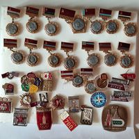 Коллекция из 400+ винтажных значков СССР - история, авиация, танки, Союзмультфильм, мануфактура