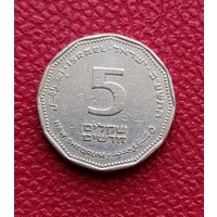 5 новых шекелей Израиля