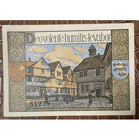 Нотгельд , 50 пфеннигов, Бад-Зоден-ан-дер-Верра 1921 год. Веймарская республика