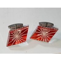 Запонки   , СССР . С рубля .
