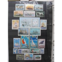 Продажа коллекции с 1 рубля! История судостроения на почтовых марках мира.