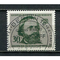 Западный Берлин - 1974 - Роберт Кирхгоф - (со спецгашением) - [Mi. 465] - полная серия - 1 марка. Гашеная.  (LOT HB23)-T10P4