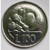 Сан-Марино 100 лир 1975 UNC