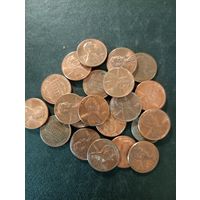 Монеты США в 1 цент