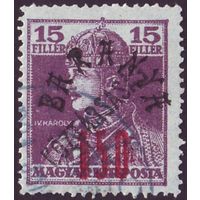 Служебная марка Венгрия 1919 год