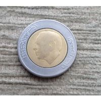 Werty71 Марокко 5 дирхам 1987 дирхамов биметалл