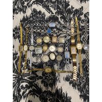 Часы женские лотом с рубля без мпц!