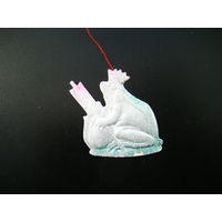 ЦАРЕВНА-ЛЯГУШКА-картонаж. 50-е годы. Из СССР.