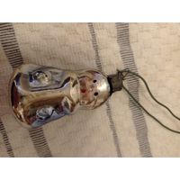 Елочная игрушка снегурочка девочка редкая есть дефект