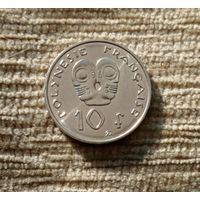 Werty71 Французская Полинезия 10 франков 2003 Блеск