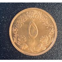 Судан 1972 год 5 миллимов UNC