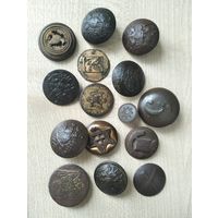 Лот отличных пуговиц.