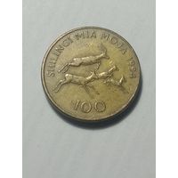 Танзания 100 шиллингов 1994 года .