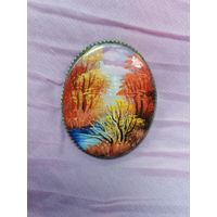 Брошь Осень