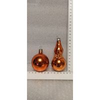 Ёлочные игрушки. Клоун-снеговик +шар. 9-13