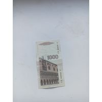 Италия 1000 лир 1982 год