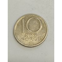 Норвегия 10 оре 1991