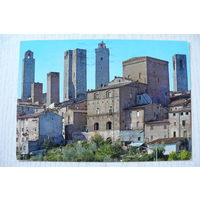 Италия. Сан-Джиминьяно; ~1973, подписана, п/п, марка.