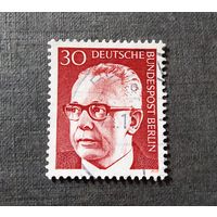 Марка Германия 1970 год Густав Хайнеман