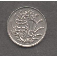 Сингапур. 10 центов 1973