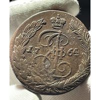 5 копеек 1764 ЕМ без МЦ.