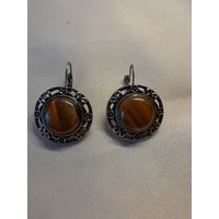 Серьги. Вставки Камень.