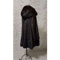 Шуба с капюшоном норковая "Weijiasi". Греция