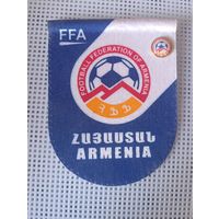 Федерация футбола Армении+значок