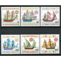Болгария - 1985г. - История кораблестроения - 6 марок - полная серия, MNH [Mi 3408-3413]. #O-Se-Z-1-40