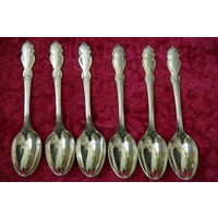 Ложки мельхиоровые  чайные  14 см   А 1