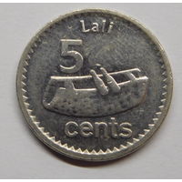Фиджи 5 центов 2013г