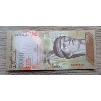 Werty71 Венесуэла 2000 боливаров 2016 UNC банкнота