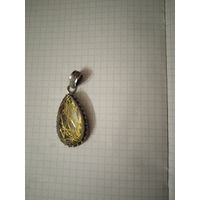 Кулон с камнем. Индия.