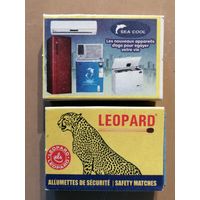 Спичечные коробки 5 х 3.5 х 1.5 см, серия "ЛЕОПАРД", спички