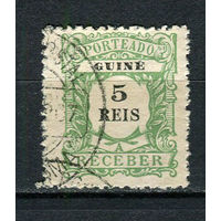 Португальские колонии - Гвинея - 1904 - Цифры 5R. Portomarken - [Mi.1p] - 1 марка. Гашеная.  (Лот 60Gx)-T4P26