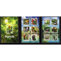 СЕРИЯ Блоков птицы   фауна  MNH