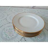 Набор тарелок 6 шт.МФЗ с позолотой