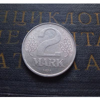 2 марки 1977 (A) Германия ГДР #01 XF