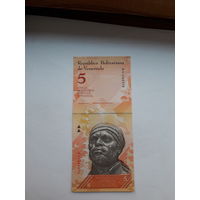 Венесуэла 5 боливаров 3.02 2011