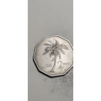 Филиппины 2 песо  1989