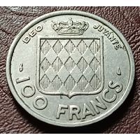 Монако 100 франков, 1956     ( 2-9-5 )